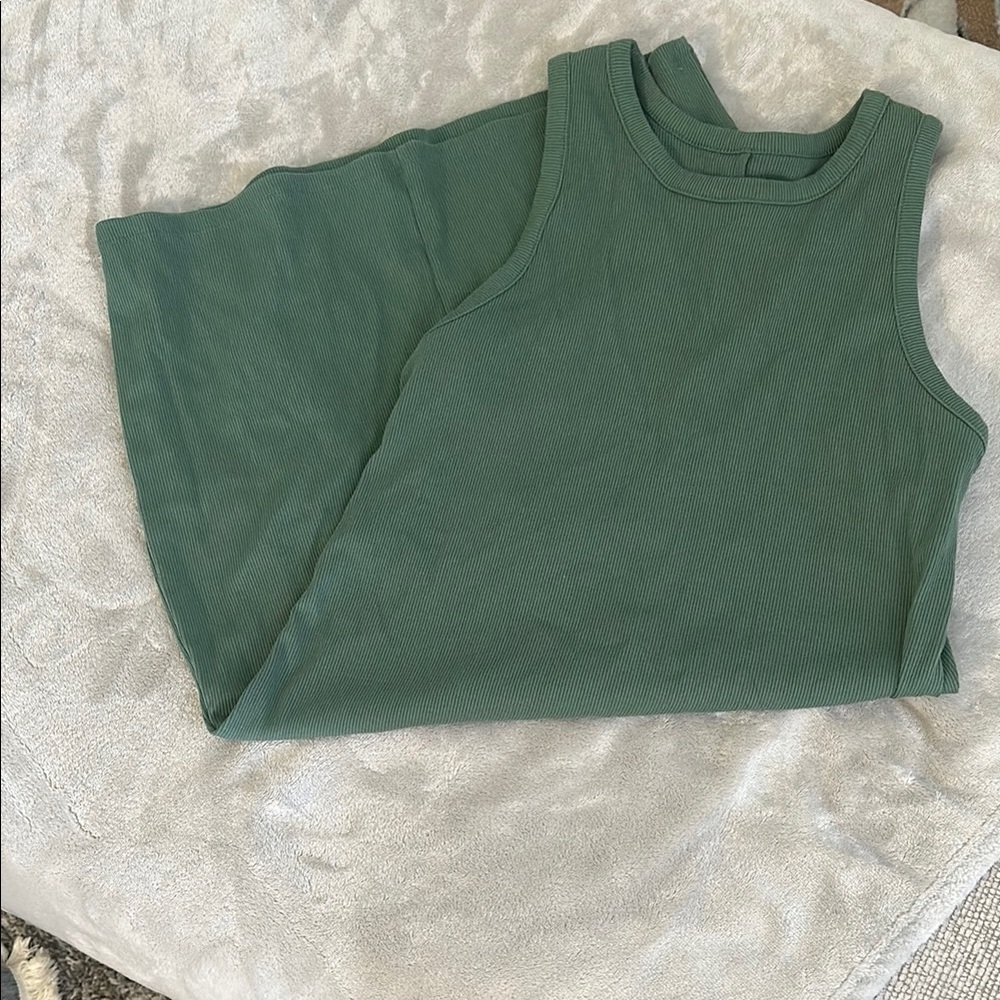 A New Day Sleeveless Green Dress